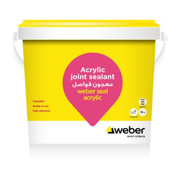 Weber seal acrylic معجون فواصل اكرليكي