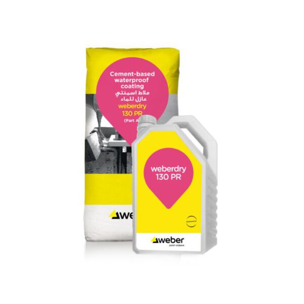 Weberdry 130 pr طلاء اسمنتي عازل للماء