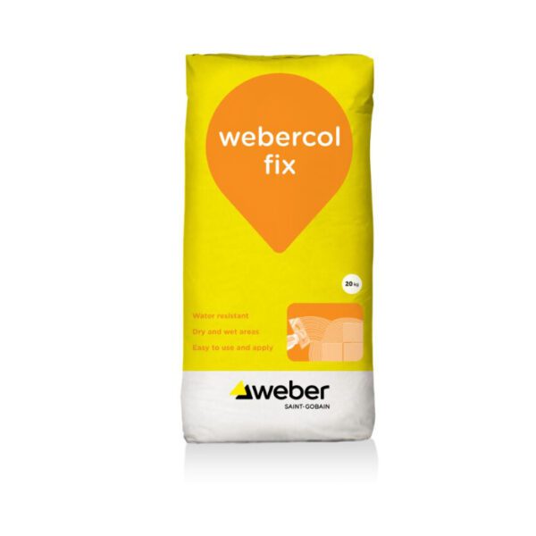 إصلاح ويبركول لاصق بلاط أسمنتي عالي الجودة webercol fix